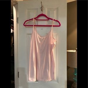 Vneck blush cami
